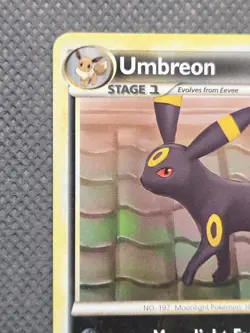 2010 Pokemon Umbreon - 10/90 - Undaunted Non- Holo Card Vintage TCG Eeveelution - Image 3