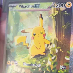 Pokemon Pikachu EX Holo Card 200 HP 120 Attack 290/XY-P Thunderbolt English - Image 3