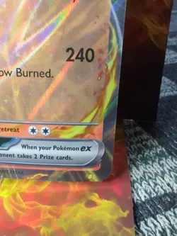 Pokemon Incineroar EX 034/162 Oversize Jumbo Official Card - Image 4