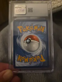 CGC 9.5 Mew ex SIR Paldean Fates 232/091 SV PAF EN Pokemon Card Shining Bubble - Image 3