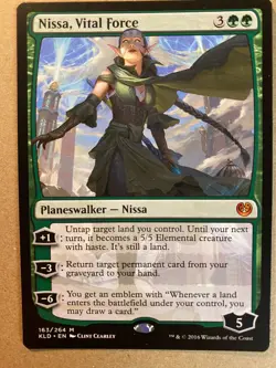 MTG 1x Nissa, Vital Force Kaladesh Modern Magic the Gathering Card x1 NM - Image 1