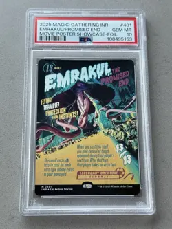 PSA 10 Emrakul, the Promised End #481 Movie Poster Showcase Foil MTG Mythic INR - Image 3