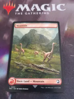 Mtg. Mountain. #24. Jurassic World Collection. Nm - Image 1