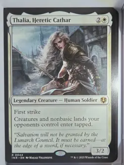 Thalia, Heretic Cathar - R44 - MTG - Innistrad Remastered (INR) - Image 1
