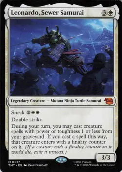 Leonardo, Sewer Samurai - Teenage Mutant Ninja Turtles - 17 NM - Image 1