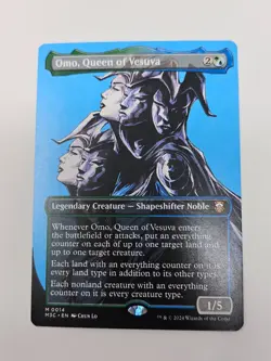 MTG: Modern Horizons 3 Commander - Omo, Queen of Vesuva (Showcase) - NM - Image 1