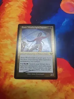 Sisay, Weatherlight Captain (Retro Frame) (Foil Etched) - Modern Horizons - NM - Image 1