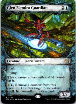 Glen Elendra Guardian () (Showcase) R Lorwyn Eclipsed 305 LP - Image 1