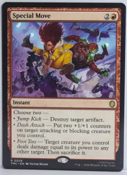 Special Move [New, Near Mint] MTG Rare {TMNT: Commander} - Image 1