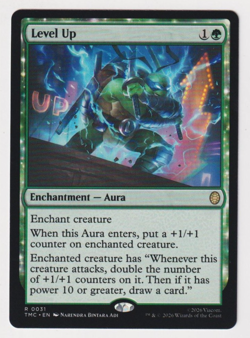 Level Up Commander TMNT TMC 0031 R Rare Regular NM MTG Magic - Image 1