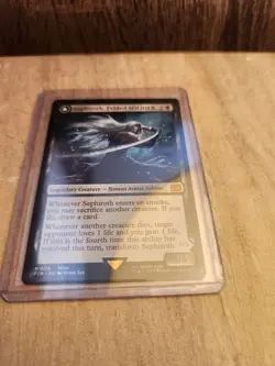 Magic: Final Fantasy MTG Sepiroth, Fabled Soldier Mythic Card 115 - Image 1