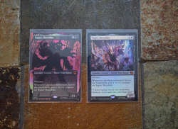 MTG TMNT Super Shredder Lot of 2 Borderless M 0217 M 0083 Foil - Image 1