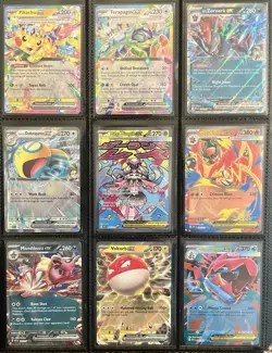 Pokemon TCG Ascended Hero’s Overflow Dupe Collection Binder (No Dupes) 279 Cards - Image 1