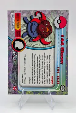 2000 Topps Chrome Pokemon: Gloom #44 - NM - Image 2