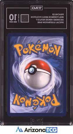 Pokemon 2026 Pikachu ex 276/217 Full Art SIR Ascended Heroes GEM MINT TAG 10 - Image 2