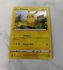 McDonalds Happy Meal Pikachu Holo Foil Promo 2022 Pokemon TCG Card 7/15 - Image 1