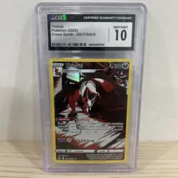 Pokemon Thievul Crown Zenith GG17/70 CGC Pristine 10 Ultra Rare Holo - Image 1