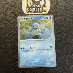 Bulbasaur Charmander Squirtle Pokemon Cards Cosmos Promo Set 046 047 048 NM 151 - Image 4