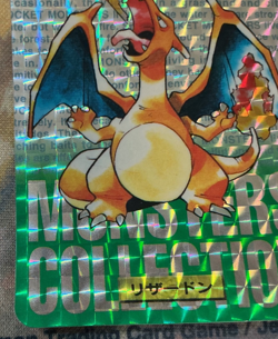 Pokemon Carddass Green Charizard Holo Prism Bandai Vending 1996 Japanese #2667 - Image 5