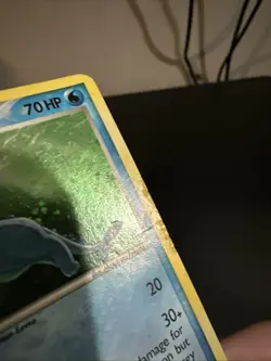 Pokemon TCG Vaporeon 6/17 POP Series 3 Holo Rare DMG - Image 5