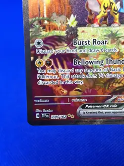 Pokemon SV05 Temporal Forces Raging Bolt ex 208/162 Special Illustration Rare NM - Image 5