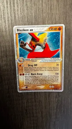 Pokemon Blaziken ex - Crystal Guardians - 90/100 - Holo Ultra Rare - Near Mint - Image 1
