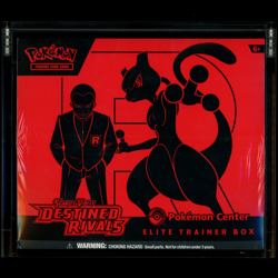 Destined Rivals Pokemon Center Exclusive ETB Elite Trainer Box New With Acrylic - Image 1