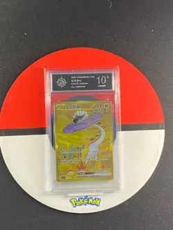 Pokemon S-Chinese CSV7C Blade Awakened 256/204 UR Raging Bolt EX Grade10 - Image 1