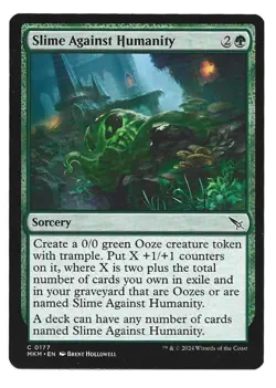 Magic The Gathering- Slime Against Humanity (MKM) #0177 Common NM - Image 1
