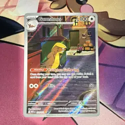 Pokemon Gumshoos 153/132 Me01: Mega Evolution Illustration Rare Full Art Holo - Image 1
