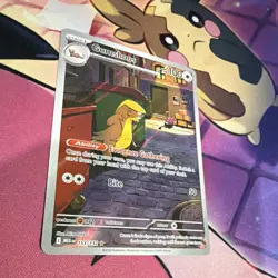 Pokemon Gumshoos 153/132 Me01: Mega Evolution Illustration Rare Full Art Holo - Image 4