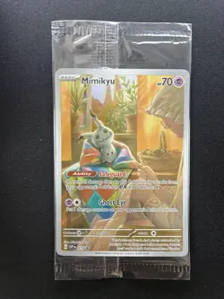 Pokemon: Mimikyu Scarlet & Violet Promo 075 (Sealed) - Image 1
