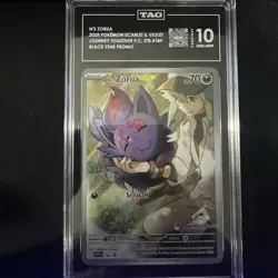 TAG 10 GEM MINT - N'S ZORUA - POKEMON CENTER STAMPED PROMO 189 - 2025 Pokemon EN - Image 1