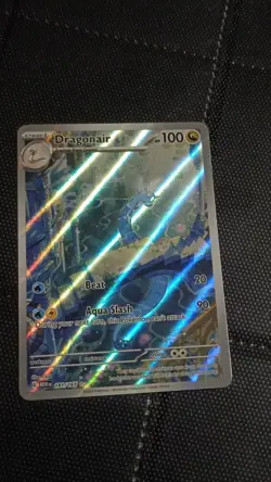Pokemon Dragonair Illustration Rare Holo 181/165 Scarlet & Violet 151 100 HP Ri… - Image 1