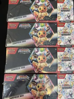 Pokemon Sam’s Club Prismatic 2 Pack Lot Of 4 - Image 1
