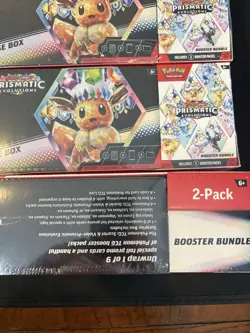 Pokemon Sam’s Club Prismatic 2 Pack Lot Of 4 - Image 2
