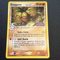Pokemon, Holon Phantoms, Exeggutor, 41/110, Stamped, NM - Image 1