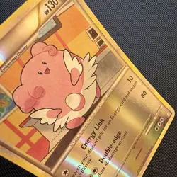 Pokemon TCG Blissey 36/123 HeartGold & SoulSilver Reverse Holo - LP/NM - Image 3