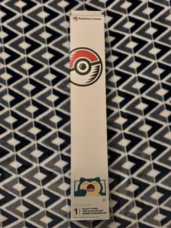 Snorlax Pokemon Center Exclusive Die Cut Playmat - Brand New Sealed - - Image 2