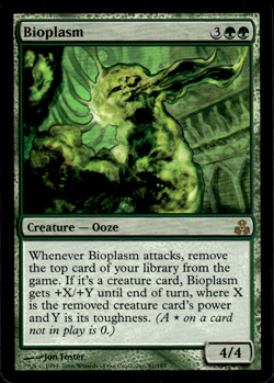 Bioplasm FOIL Guildpact NM Green Rare MAGIC THE GATHERING MTG - Image 1