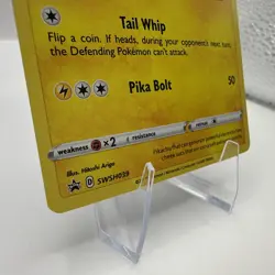 Pokemon TCG Pikachu Holo General Mills SWSH039 - Image 5