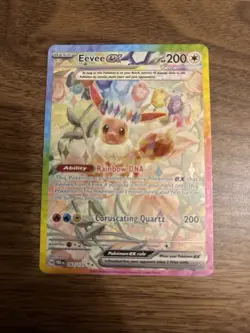 Pokemon TCG Prismatic Evolutions Eevee EX 167/131 Special Illustration Rare - Image 1