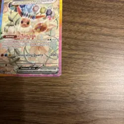 Pokemon TCG Prismatic Evolutions Eevee EX 167/131 Special Illustration Rare - Image 5
