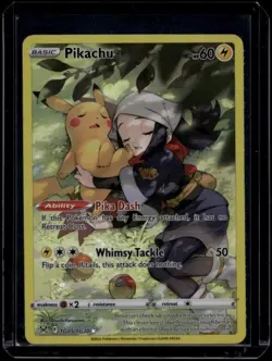 Pokemon TCG Pikachu TG05/TG30 Lost Origin Trainer Gallery Ultra NM - Image 1