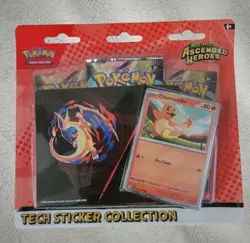 Pokemon Ascended Heroes Tech Sticker Collection 3-Pack Sealed NEW - Image 2