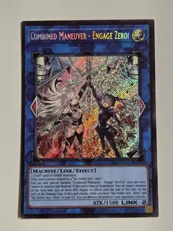 Combined Maneuver - Engage Zero! L26D-ENS33 Secret Rare Yugioh 1st Edition VLP - Image 1