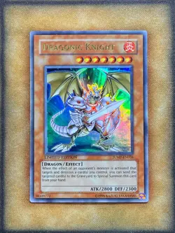 Yugioh Dragonic Knight JUMP-EN026 Ultra Rare Limited Edition LP - Image 1