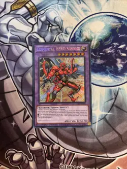 (SRH) Elemental HERO Sunrise Limited Ed Secret Rare LDS3-EN104 Yu-Gi-Oh! VLP - Image 1