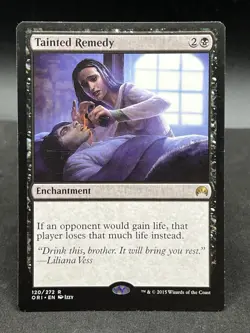 Tainted Remedy 120/272 Rare Origins Magic MTG Card - Image 1