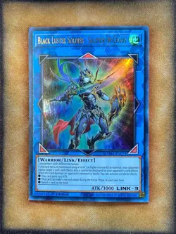 Yugioh Black Luster Soldier - Soldier of Chaos MAMA-EN073 Ultra Rare 1st Ed NM - Image 1